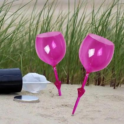 Imagem de Copo De Bebida De Praia Em Acrílico, Copos Flutuantes Para Coquetéis, Taça De Vinho, Copo Rock