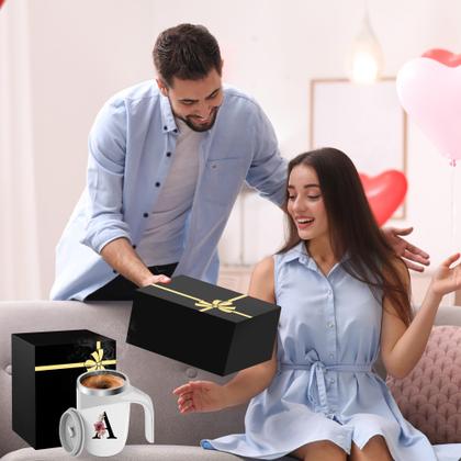 Imagem de Copo de bebida MNZZ Caneca de aço inoxidável com agitação magnética