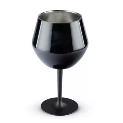 Imagem de Copo De Coquetel 2 Em 1 TR-020 414ml Vinho Removível Forma De U Isolamento Duplo Aço Inoxidável 304