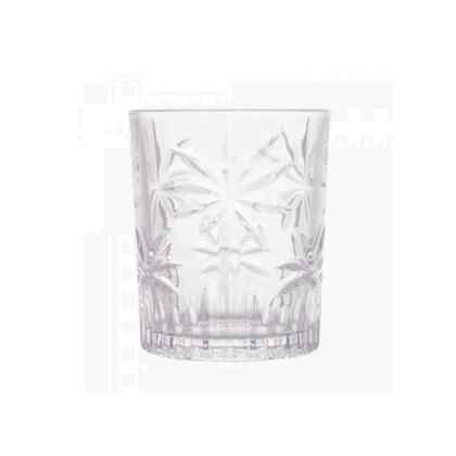 Imagem de Copo de Cristal Baixo Palm Tree Coqueiro Transparente 340ml Wolff