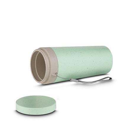 Imagem de Copo de Fibra de Trigo 300ml Parede Dupla  Sustentabilidade e Praticidade no Seu Dia a Dia