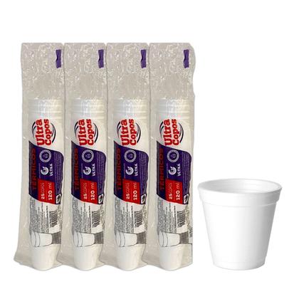 Imagem de Copo de isopor 120ml térmico 500 unid descartavel café ultra