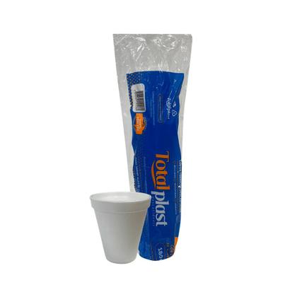 Imagem de Copo de Isopor 180ml Totalplast com 1.000 unidades