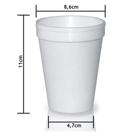 Imagem de Copo De Isopor 300Ml Térmico Caixa C/1000 Descartável Ultra