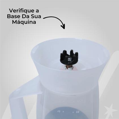 Imagem de Copo de liquidificador com tampa p/ walita liqfaz e liqstar
