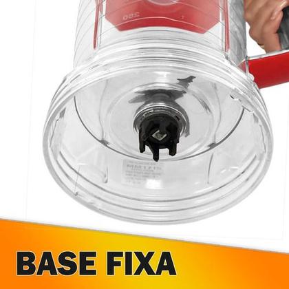 Imagem de Copo de Liquidificador Compatível Arno Power Max 700w 1000w Cristal Vermelho