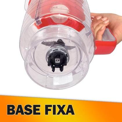 Imagem de Copo de Liquidificador Compatível Walita Philips Ri2134 Ri2135 Walita Problend RI2134 RI2035 Vermelho