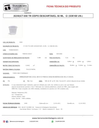 Imagem de Copo de Papel 180ml Talge C/300 Un  Ideal p/ Café, Eventos, Escritórios e Bebidas Quentes