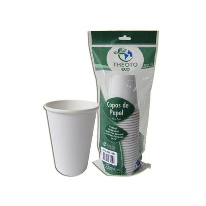 Imagem de Copo De Papel Biodegradável 180 Ml 25 Unidades Kit 3