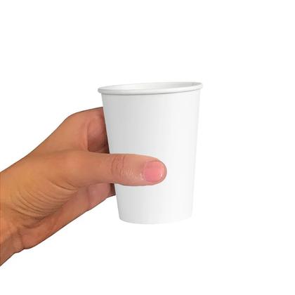 Imagem de Copo De Papel Biodegradável 200ml Branco 50 Un Kit 10