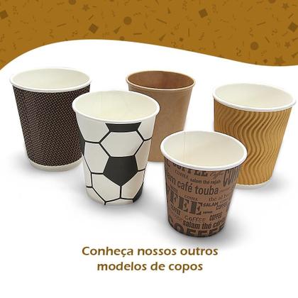 Imagem de Copo De Papel Com 270ml Prático E Seguro 10 Unidades SilverFestas