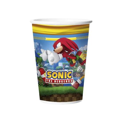 Imagem de Copo de Papel Sonic 180ml - 8 Unidades