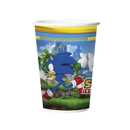 Imagem de Copo de Papel Sonic 180ml - 8 Unidades