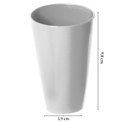 Imagem de Copo de plástico 450ml Neon azul Plasutil ref.16482