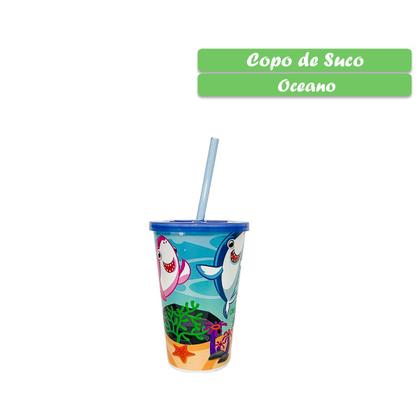 Imagem de Copo de Plástico 550ml para Crianças  Tema Love Princesa