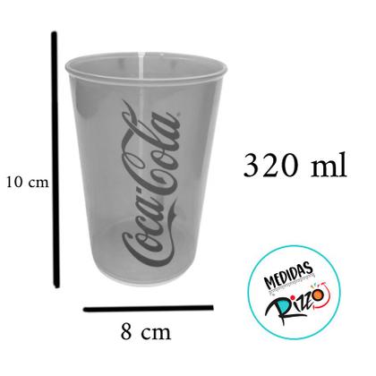 Imagem de Copo de Plástico Coca-Cola - Azul - 320 ml - 1 unidade - Plasútil - Rizzo