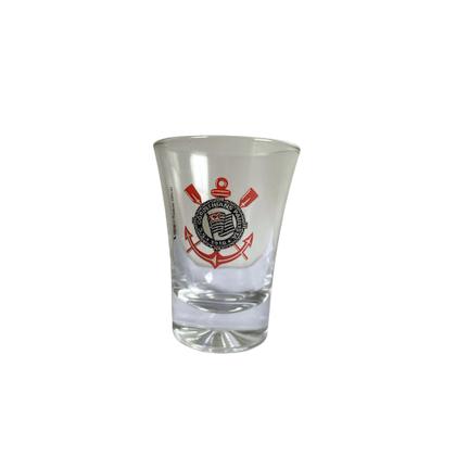Imagem de Copo de Shot Corinthians 60ml  Produto Oficial Licenciado  Perfeito