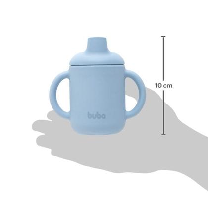 Imagem de Copo de Silicone Azul 120ml Buba