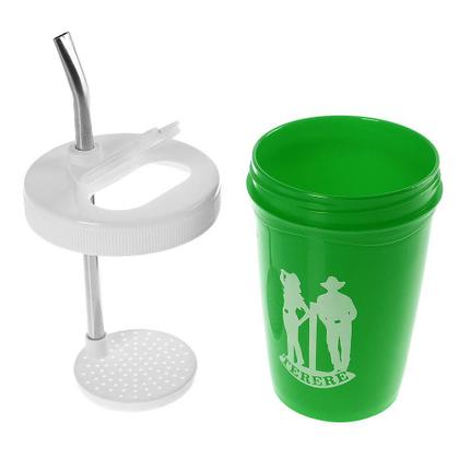 Imagem de Copo de Tereré com Bomba Rodeo West Verde 23723