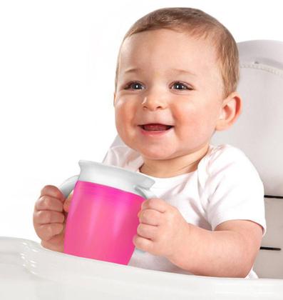 Imagem de Copo De Treinamento 360 Miracle Cup Com Tampa 207Ml