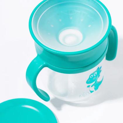 Imagem de Copo de Treinamento 360º 200ml +6m Verde Petit Piá