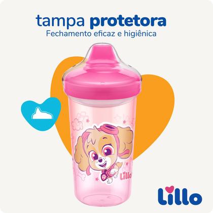 Imagem de Copo de Treinamento Max Patrulha Canina 320ml Rosa - Lillo