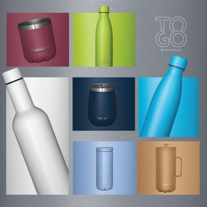 Imagem de Copo de vácuo Scanpan TO GO 350ml em aço inoxidável verde floresta