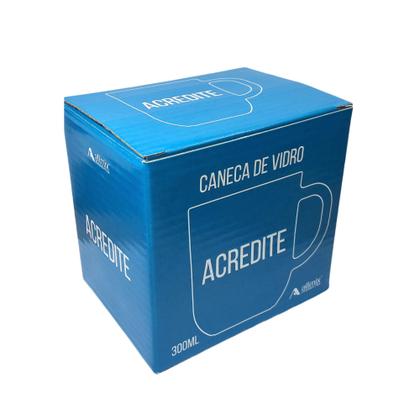 Imagem de Copo de Vidro Azul - 300ml