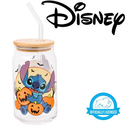 Imagem de Copo de vidro Silver Buffalo Disney Lilo and Stitch 480 ml