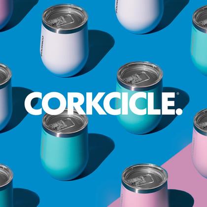 Imagem de Copo de vinho Coricicle Stemless Stemless Isolated Rainbow Unicorn 350ml