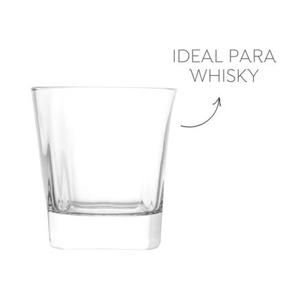 Imagem de Copo de Whisky Baixo em Cristal Bebidas 315ml Transparente Wolff