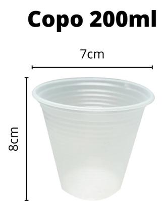Imagem de Copo Descartável 200ml Copoplast