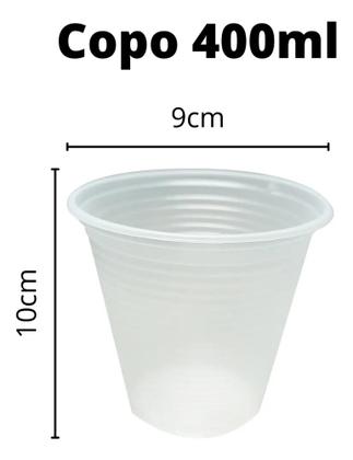 Imagem de Copo Descartável 400ml Copoplast Caixa com 1000 UNIDADES