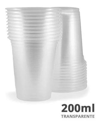 Imagem de Copo Descartavel Copobom 200ml Transparente 100un