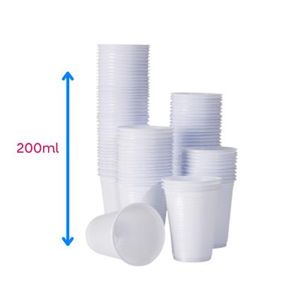 Imagem de Copo Descartável PP 200ml Branco Altacoppo Com 100 Unidades