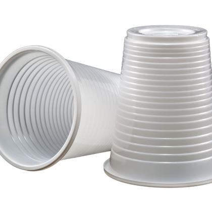 Imagem de Copo Descartável PP 200ml Branco Altacoppo Com 100 Unidades