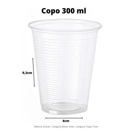 Imagem de Copo descartável pp 300ml copozan pc c/100