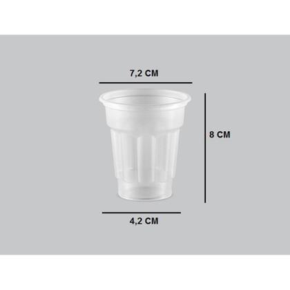 Imagem de Copo Descartável Sundae Sorvete Copaza 180 ml