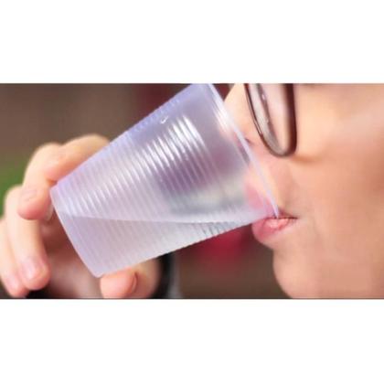 Imagem de copo descartavel transparente 200 ml copaza c/100