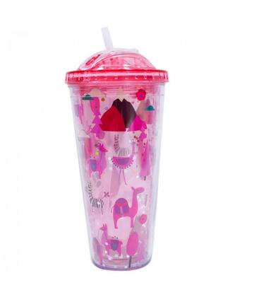 Imagem de Copo Disney Minnie Com Cubos De Gelo 600ml Acrílico