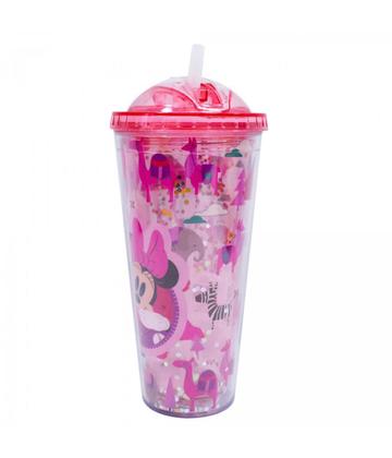 Imagem de Copo Disney Minnie Com Cubos De Gelo 600ml Acrílico