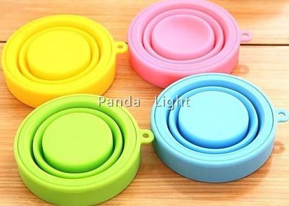 Imagem de Copo Dobrável De Silicone Retrátil Dobrável P/entrega
