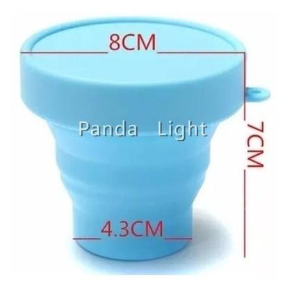 Imagem de Copo Dobrável De Silicone Retrátil Dobrável P/entrega