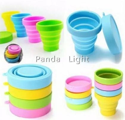 Imagem de Copo Dobrável De Silicone Retrátil Dobrável P/entrega