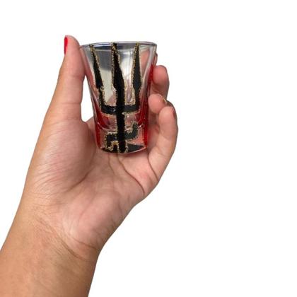 Imagem de Copo Dose de Cachaça Vidro Orixás 45 ml - Selecione o Modelo