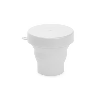 Imagem de Copo Ecológico Retrátil Reutilizável Silicone 150ml Dobrável
