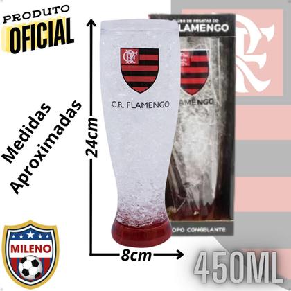 Imagem de Copo Flamengo Com Gel Congelante 450ml Ref.  CSU015B