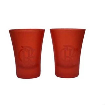 Imagem de Copo flamengo prime shot vermelho allmix 60ml do mengão