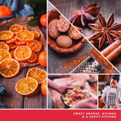 Imagem de Copo grande clássico de 22 onças Yankee Candle Kitchen Spice Scented Vela de 2 pavios com mais de 75 horas de tempo de queima, ideal como presente ou peça central decorativa