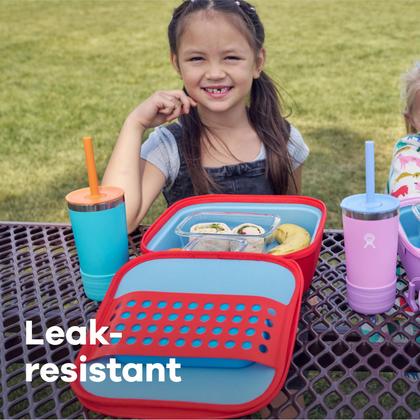 Imagem de Copo Hydro Flask Kids 355 ml com canudo e bota de anêmona